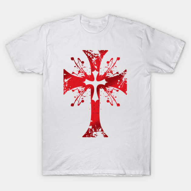 templar cross t shirt